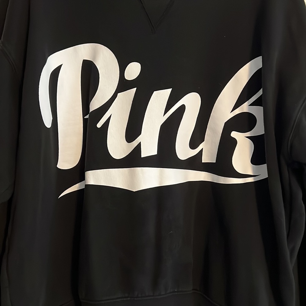 Pink Black Crewneck - Picture 2 of 4